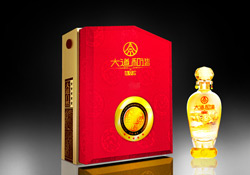 大道和谐虫草酒包装设计