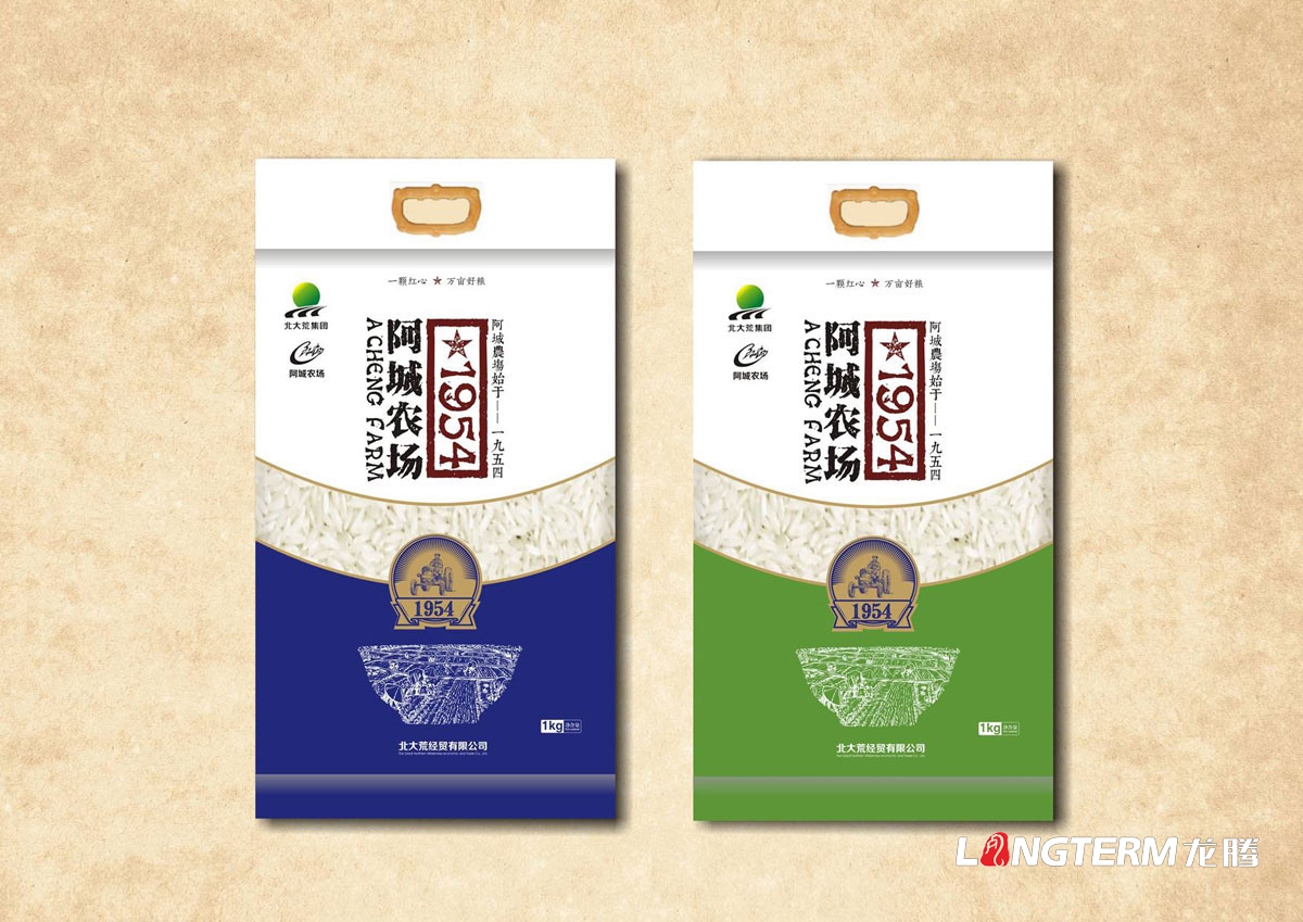 阿城农场有机稻花香米 ·登录大厅包装设计|成都大米 ·登录大厅文化梳理品牌形象包装设计公司