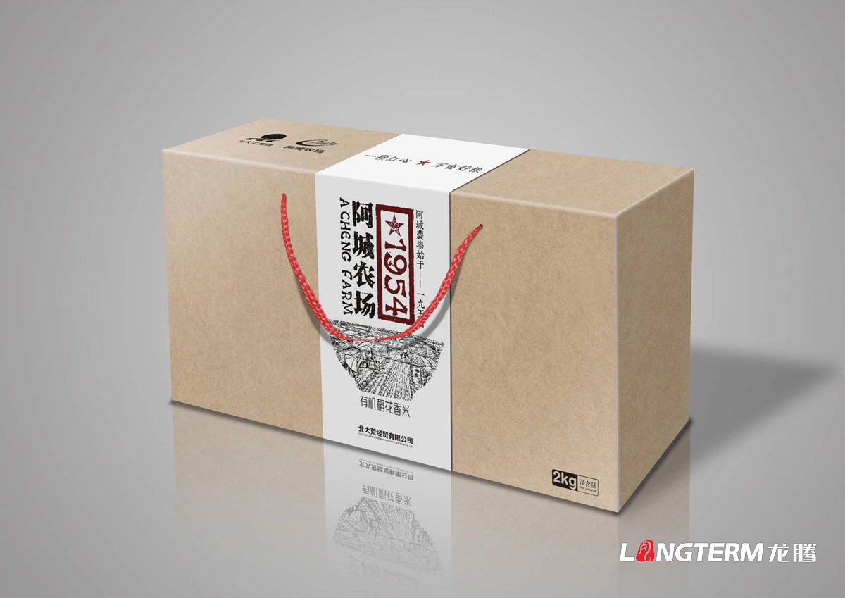 阿城农场有机稻花香米 ·登录大厅包装设计|成都大米 ·登录大厅文化梳理品牌形象包装设计公司